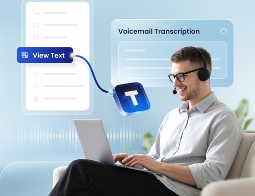 Transcrição de mensagens de voz